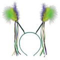 Feathers & Ribbons Mardi Gras Boppers